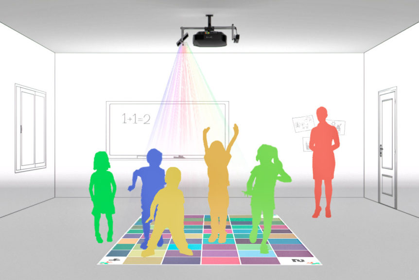 FluurMat: interactive floors for education and entertainment.